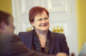 Presidentti Tarja Halonen. Foto: TUULIKKI RAUTIO